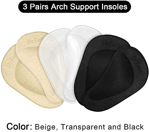 Dr Foot gel arch pad close-up with cushioned support