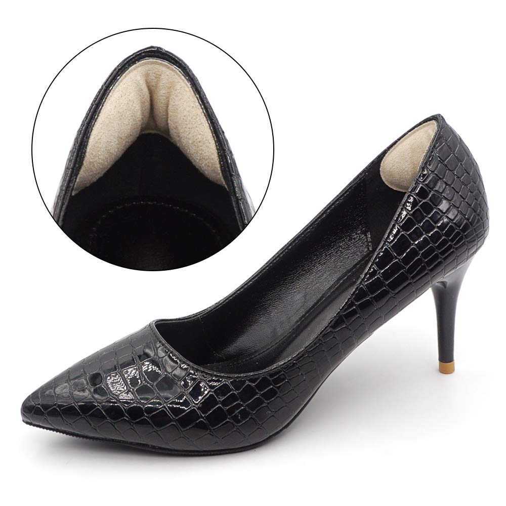 Dr Foot Heel Grips adapt to various shoes for added comfort.