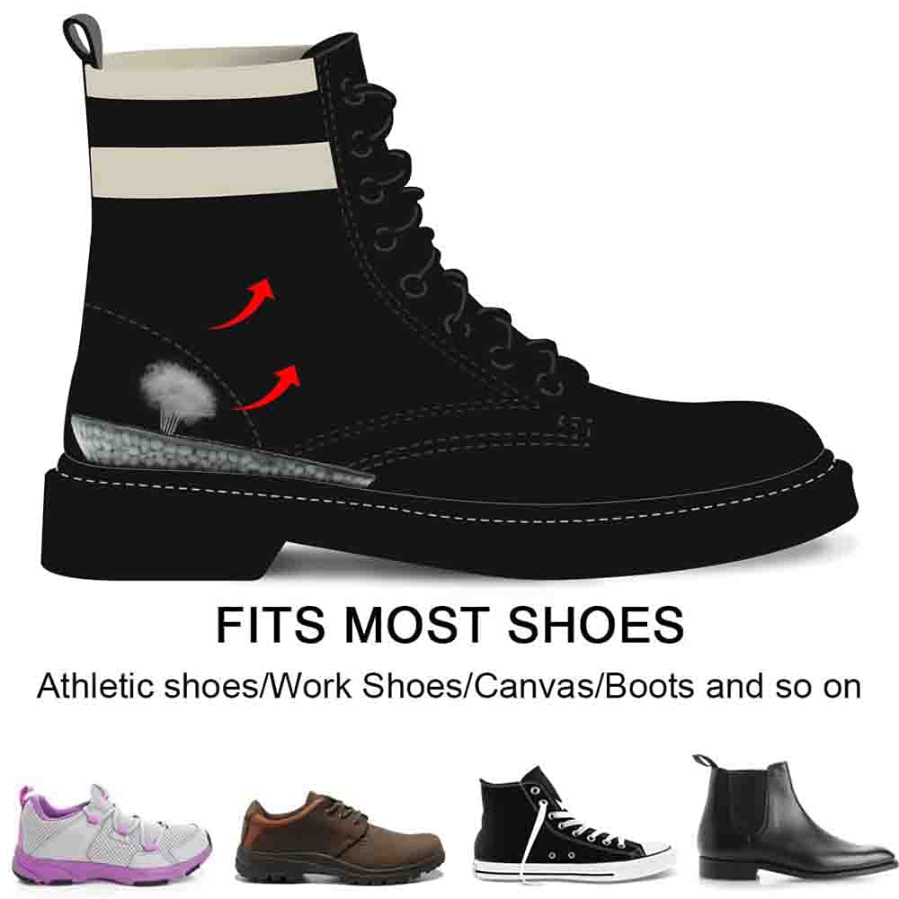 Dr Foot heel lift inserts fit most shoes for versatile styling