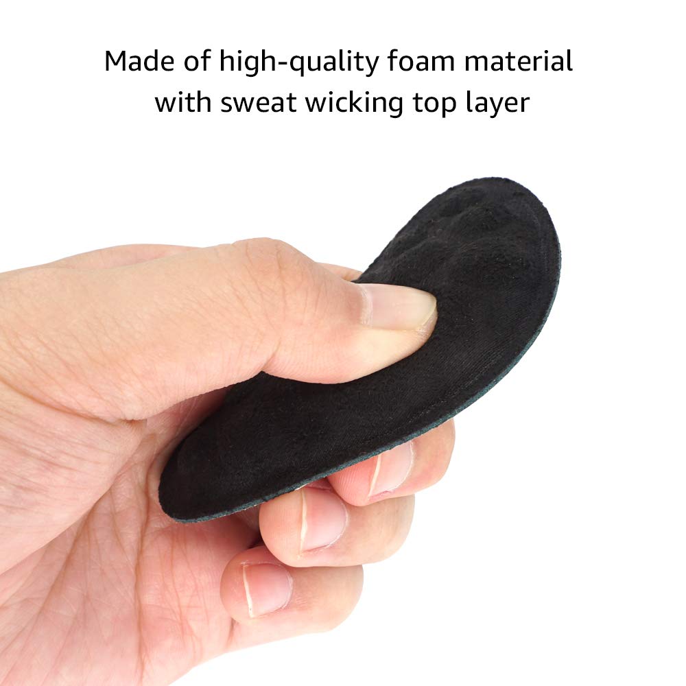 Dr Foot self-adhesive backing allows easy repositioning inside shoes