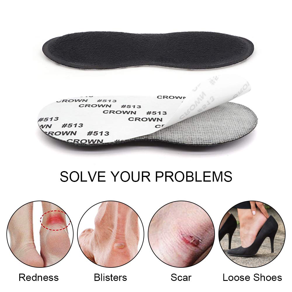 Dr Foot inserto de talón ergonómico para comodidad prolongada.