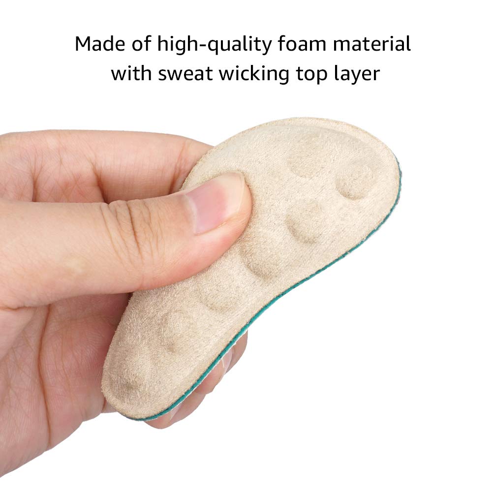 Dr Foot trim-to-fit beige inserts for a customized fit across shoe types.