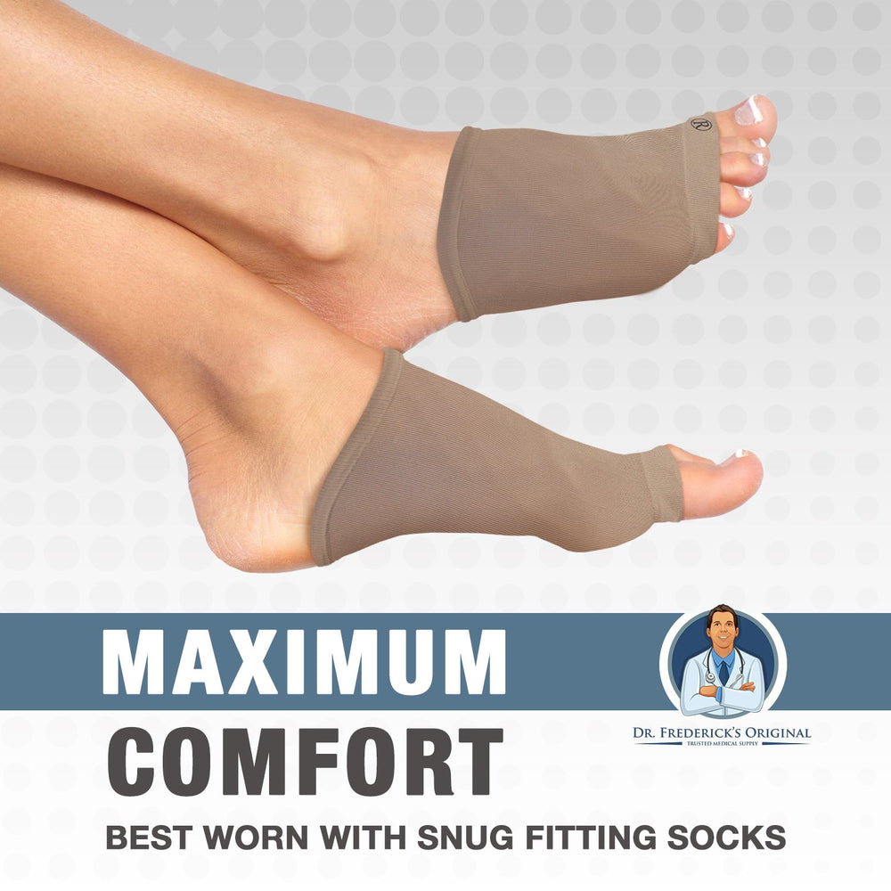 Dr. Frederick's Original arch sleeves suitable for walking and more.