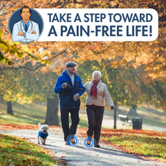 Dr. Frederick's Original metatarsal pads feature open design for breathable, comfortable wear.
