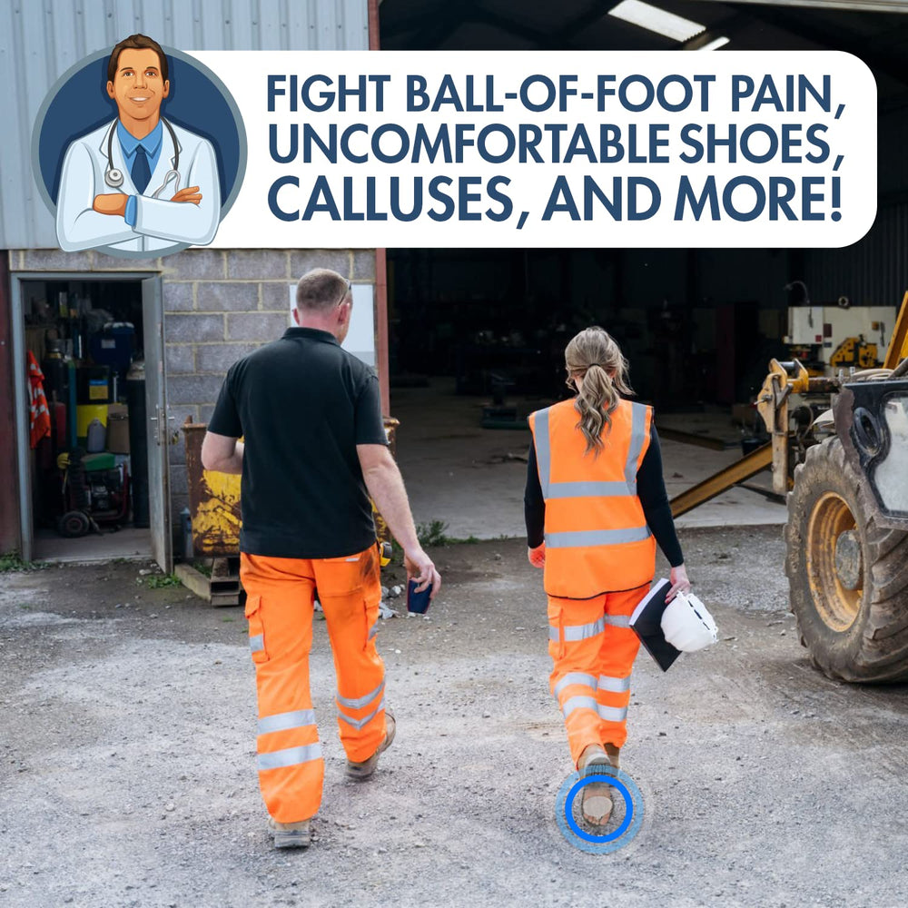 Dr. Frederick's Original metatarsal pads are washable for repeated use and long-lasting value.