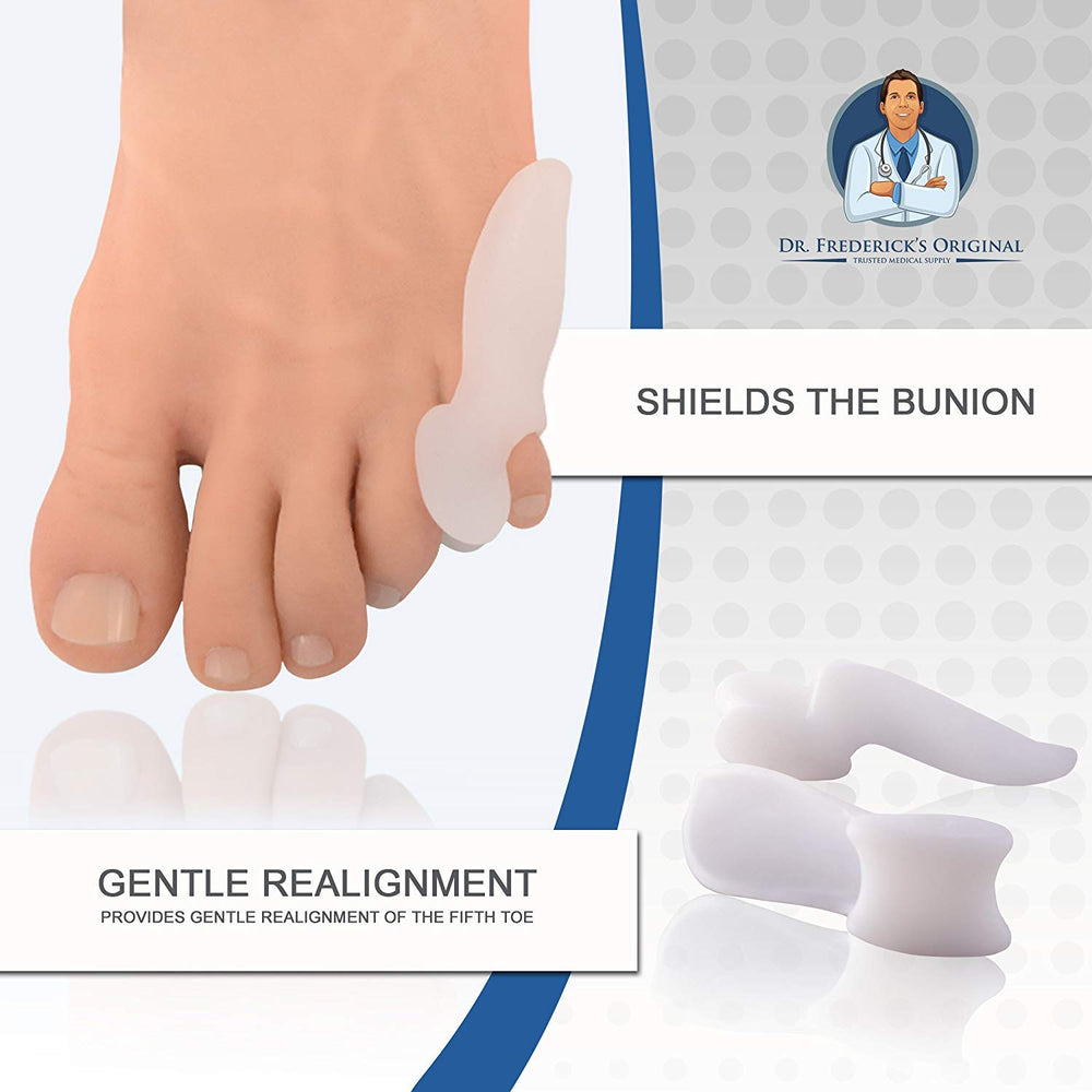 Dr. Frederick's Original pads are washable and latex-free for durable use.