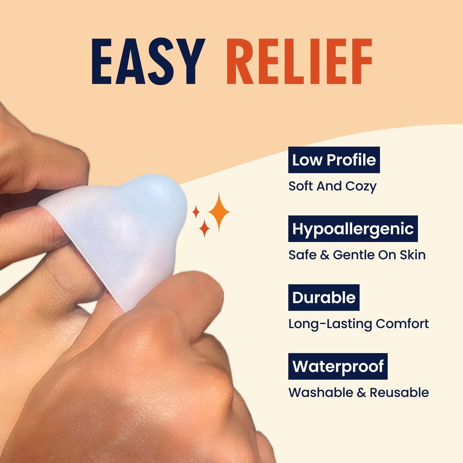 Dr. Frederick's Original protectores de dedo de gel para deportistas y actividad física.
