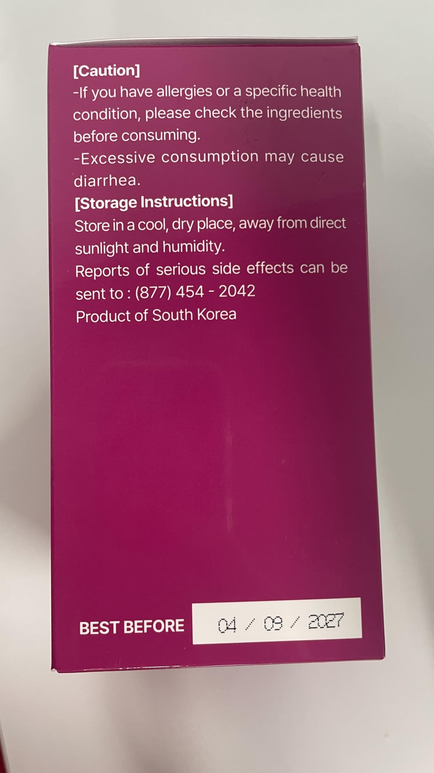 Dr.GET IT Balance Up label closeup highlights the 40:1 inositol ratio.