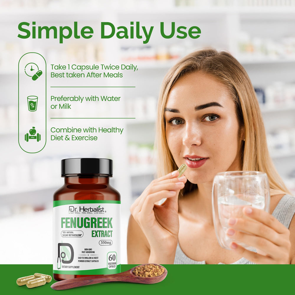 Dr Herbalist fast-absorbing capsules for quick daily use.