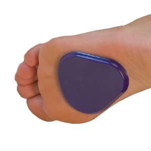Dr. Jill's Foot Pads fit all footwear styles for versatile wear.