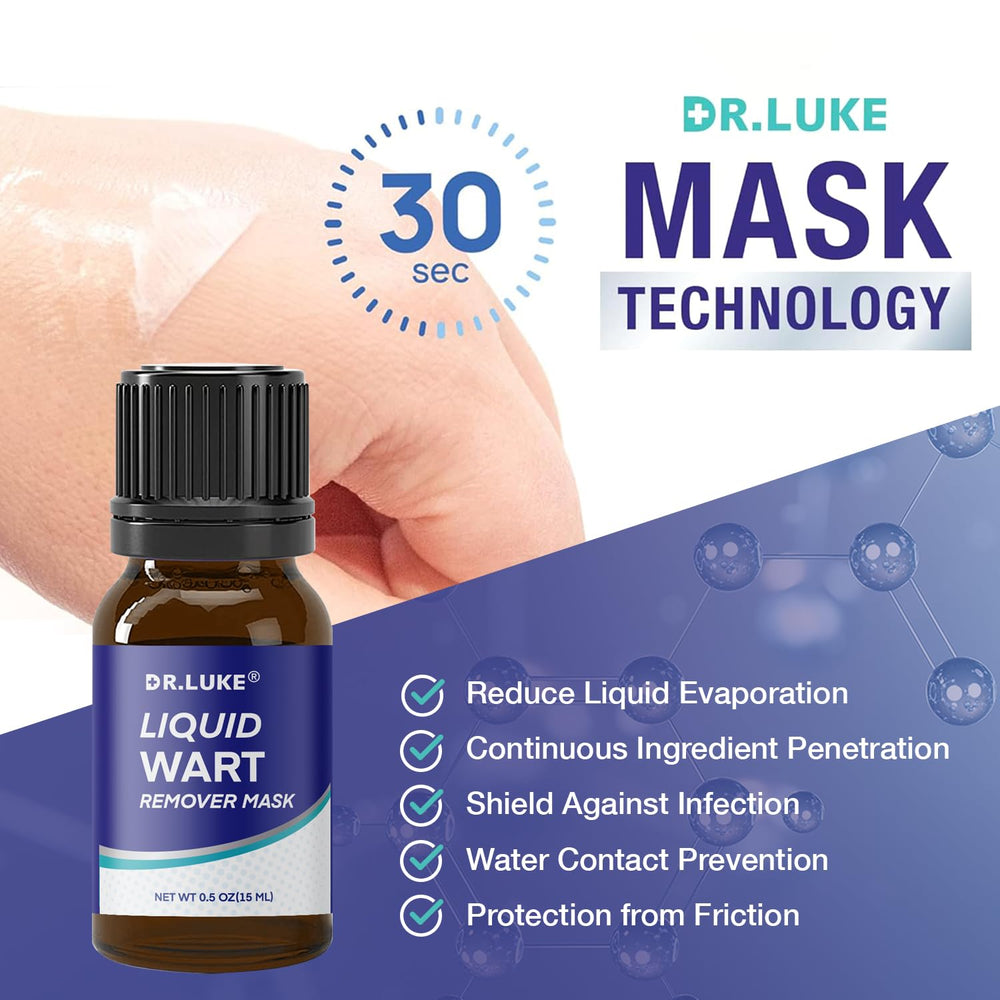 Dr. Luke plantar wart remover box packaging displayed for purchase.