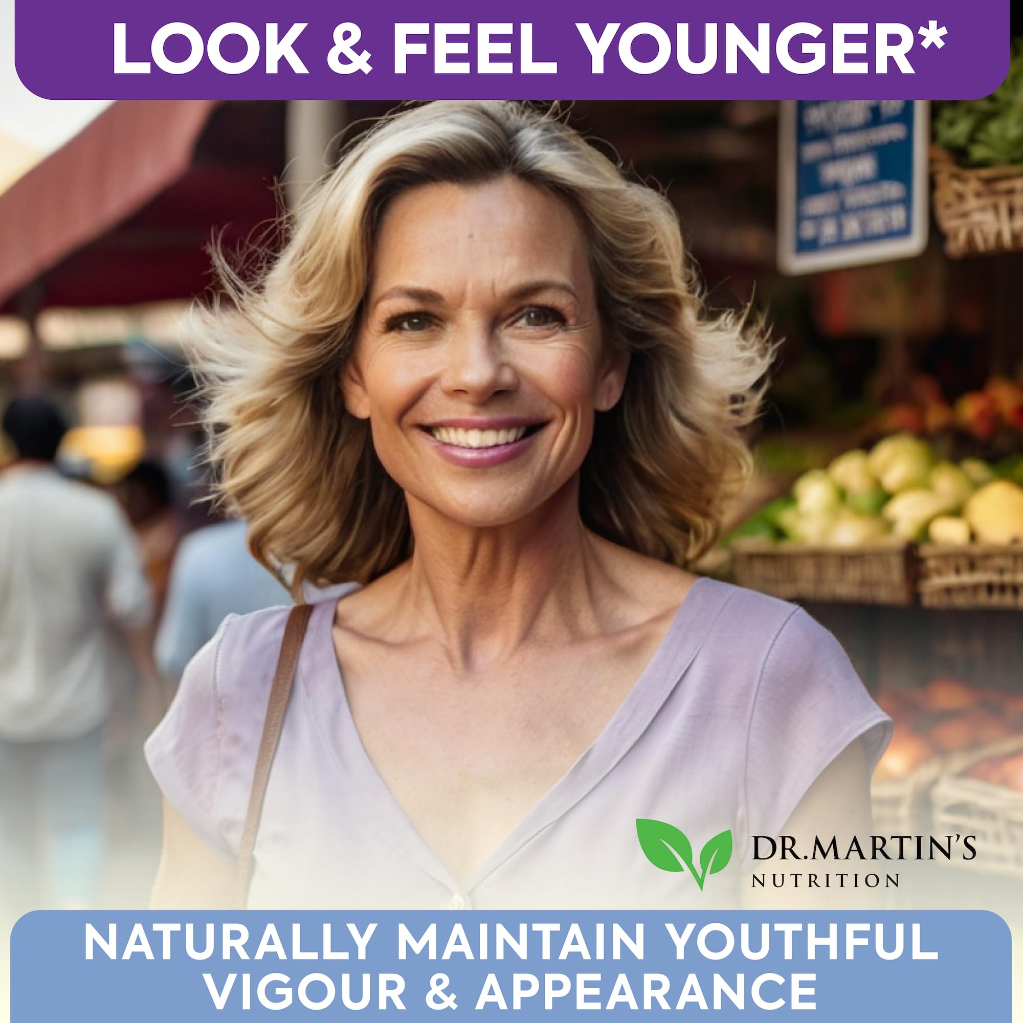 DR. MARTIN'S NUTRITION immune-support graphic illustrating botanical blend