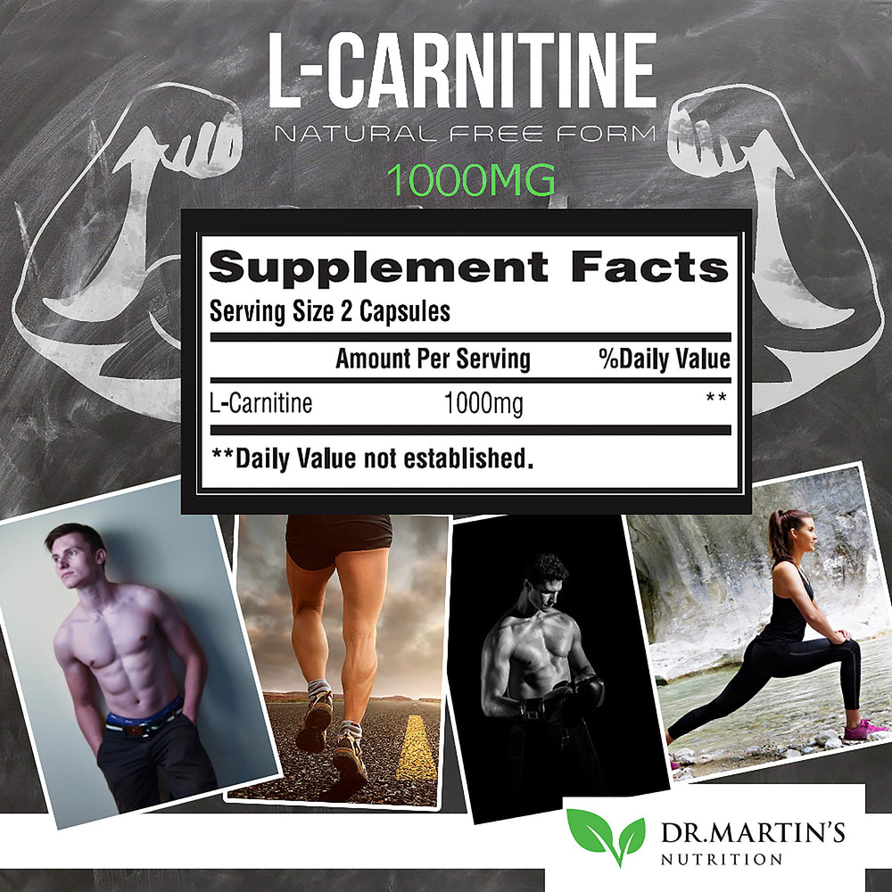 Trusted brand imagery for DR. MARTIN'S NUTRITION L-Carnitine