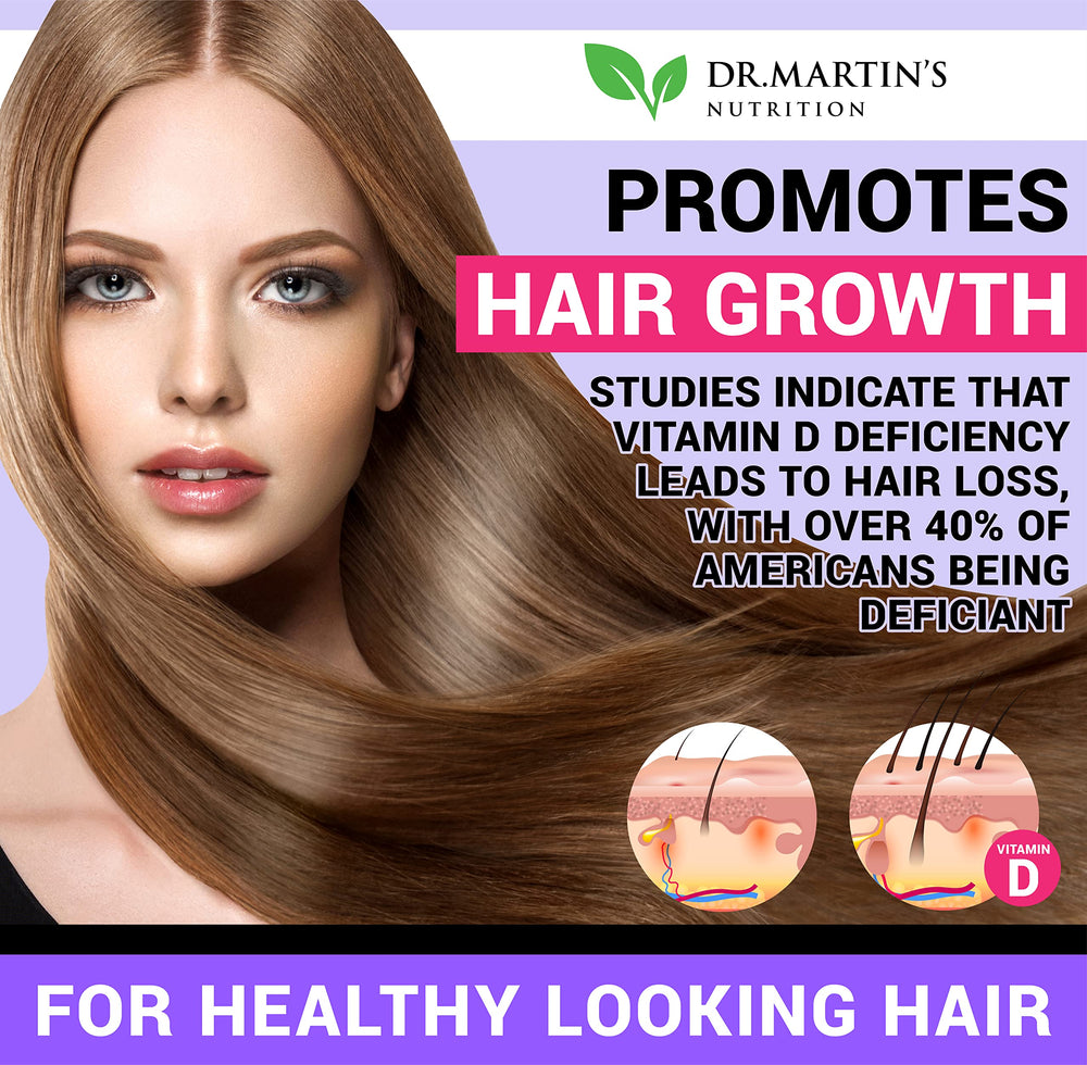 Ingredient close-up focusing on Biotin, Vitamin D, Vitamin E