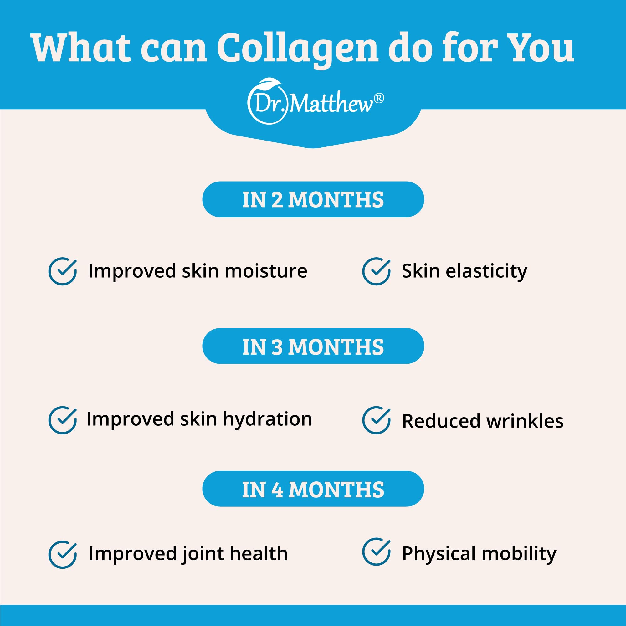 Dr. Matthew Marine Collagen Powder scoop for easy daily protein servings.