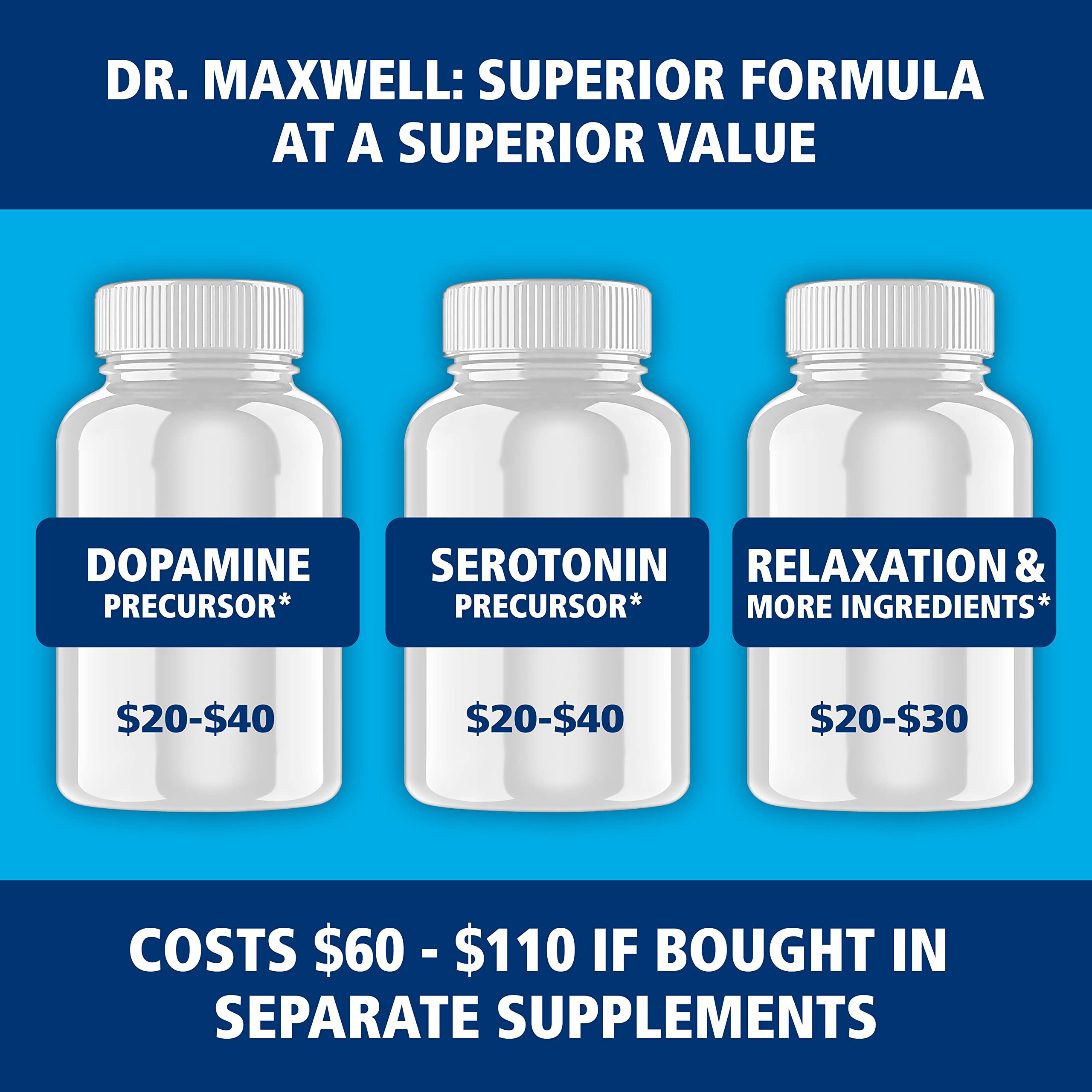 Dr. Maxwell products on a desk suggesting daily wellness routine.