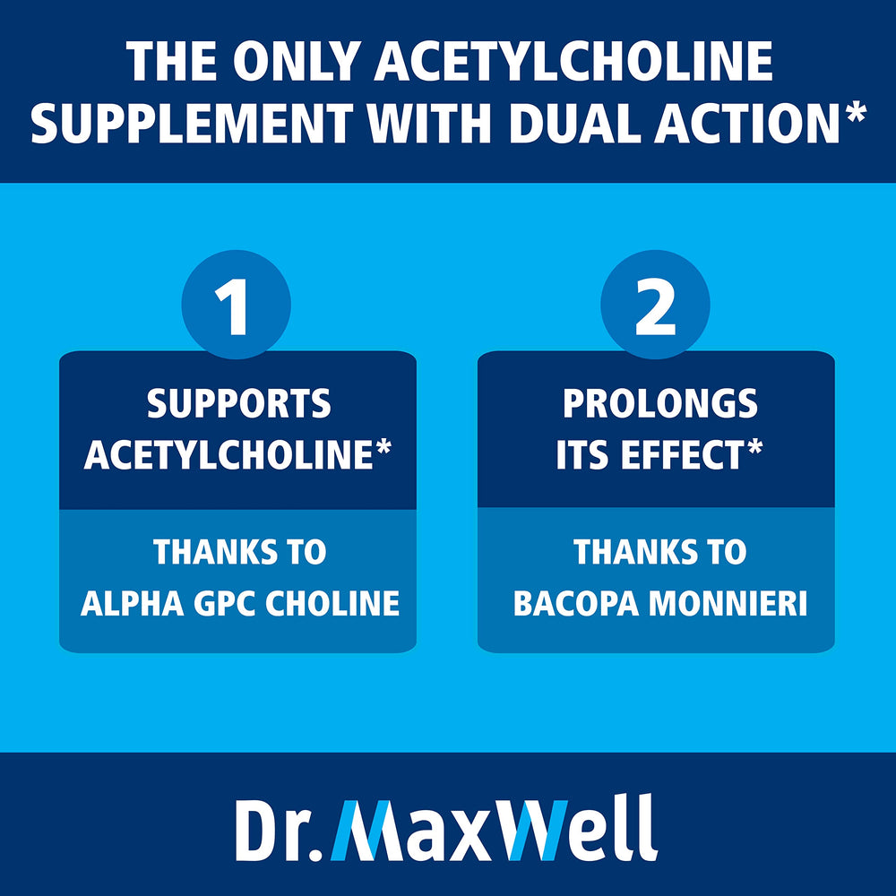 Dr. Maxwell label emphasizes vegan, non-GMO formulation for clean daily support.