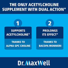 Dr. Maxwell label emphasizes vegan, non-GMO formulation for clean daily support.