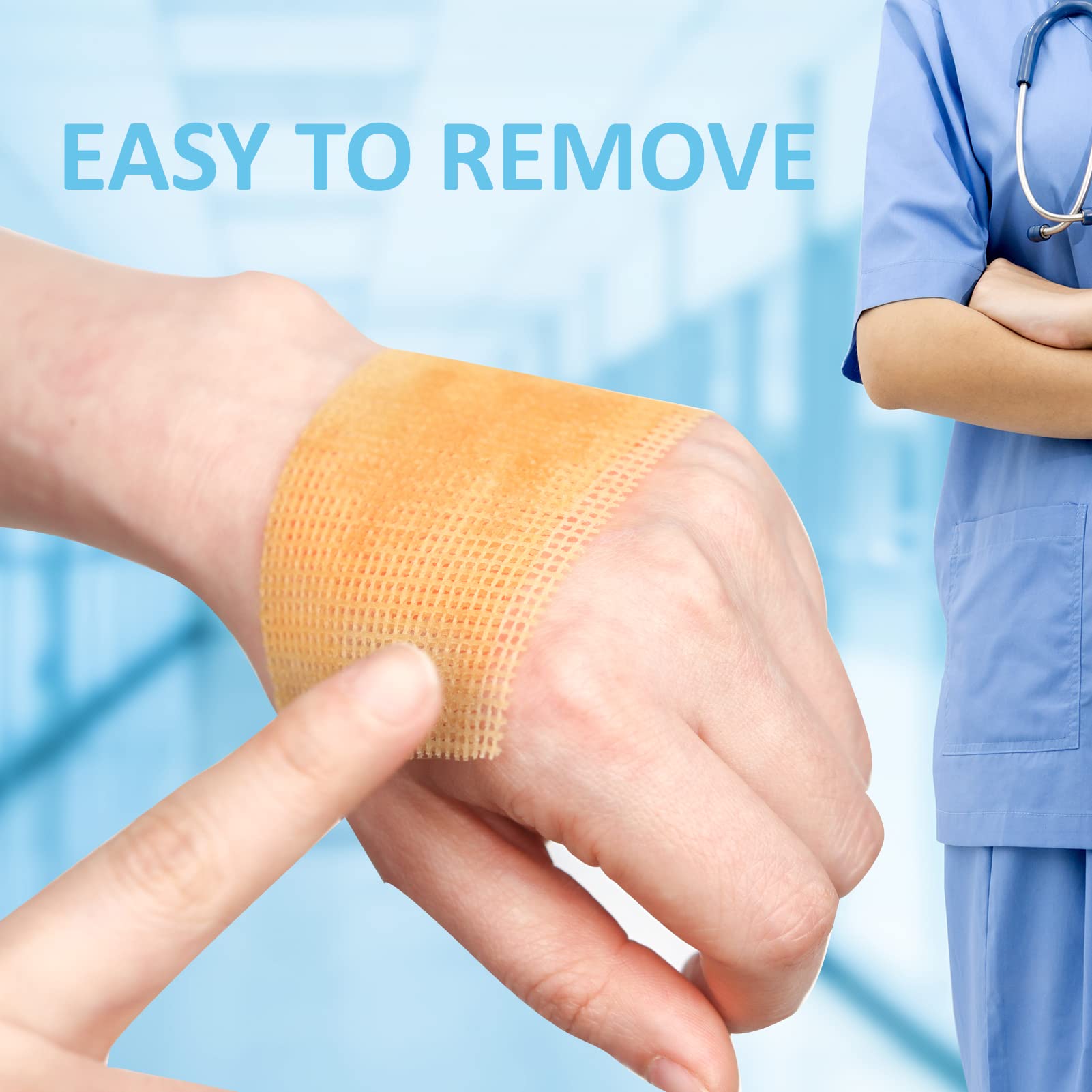 Dr. Med Honey Gauze Dressing 4x4 pack of 10 for convenient home use.