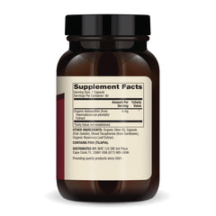 Astaxanthin capsules close-up emphasizing olive oil absorption