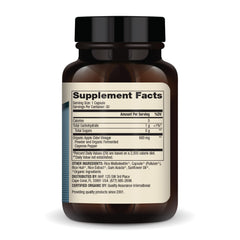Biothin capsules close-up emphasizing convenient, non-GMO supplementation
