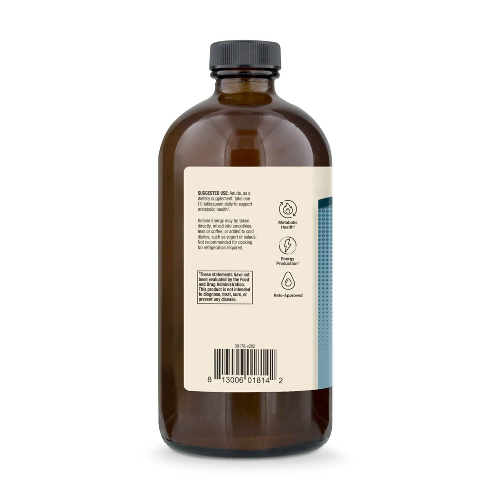 Spoonful of Dr. Mercola Biothin Ketone Energy MCT Oil fuels body and brain