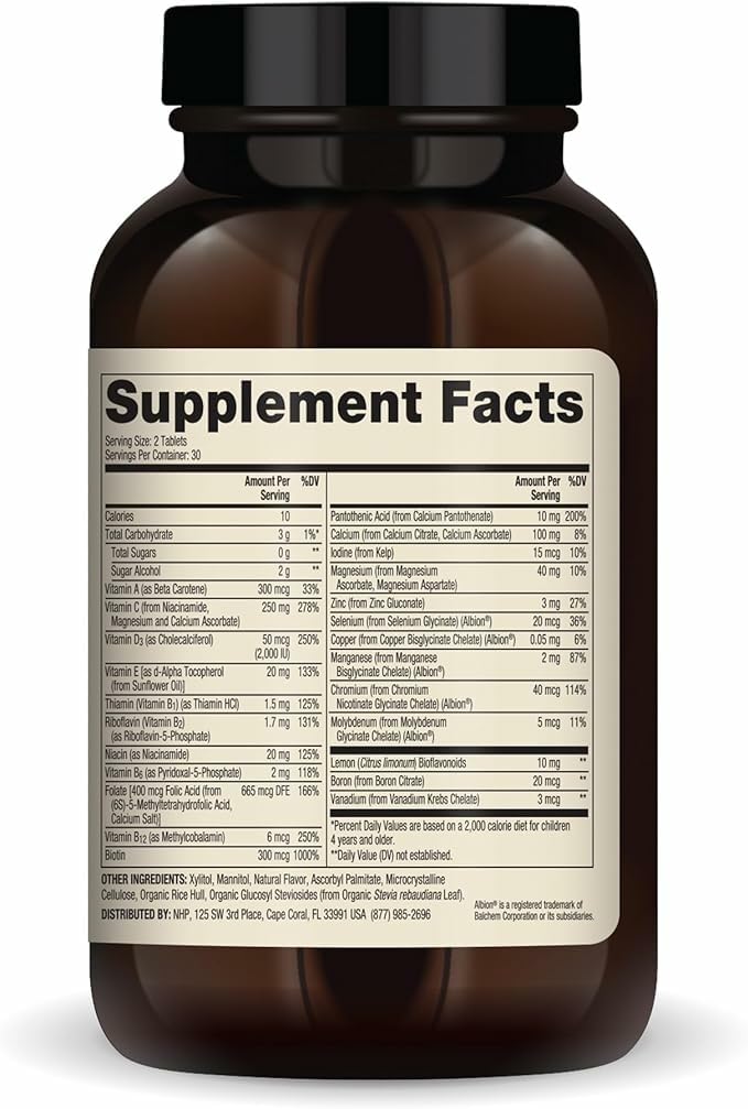 Dr. Mercola chewable tablets shown beside packaging highlighting kid-friendly texture.
