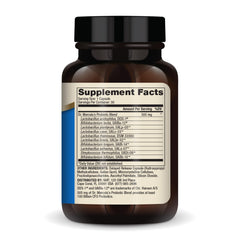 Dr. Mercola Complete Probiotics capsules close-up highlighting delayed-release protection