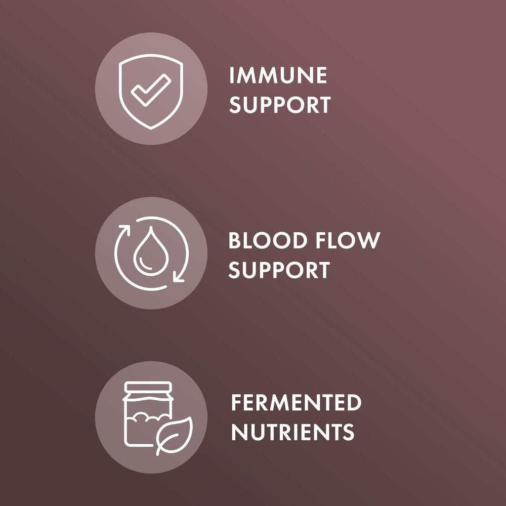 Dr. Mercola Fermented Black Garlic label close-up highlighting ingredients