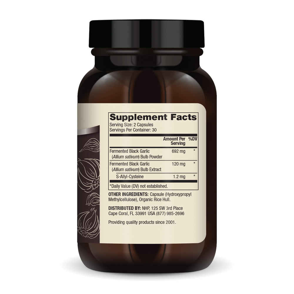 Dr. Mercola Fermented Black Garlic powder detail