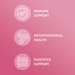 Ingredients table for Dr. Mercola Full Spectrum Enzymes for Women showing non-GMO, gluten-free and soy-free formula.