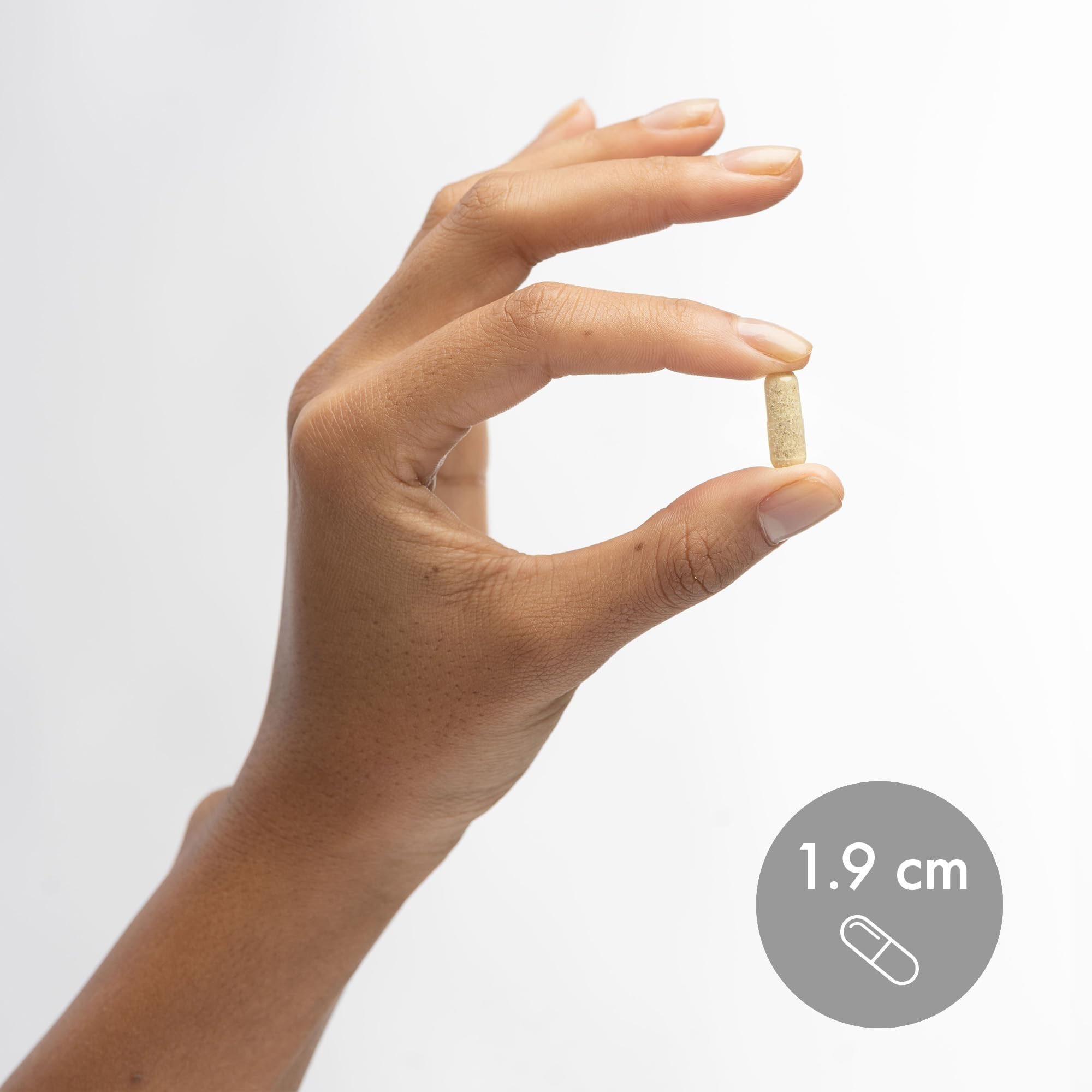 Dr Mercola L-Theanine Plus Capsules packaging on shelf highlighting sustainable packaging