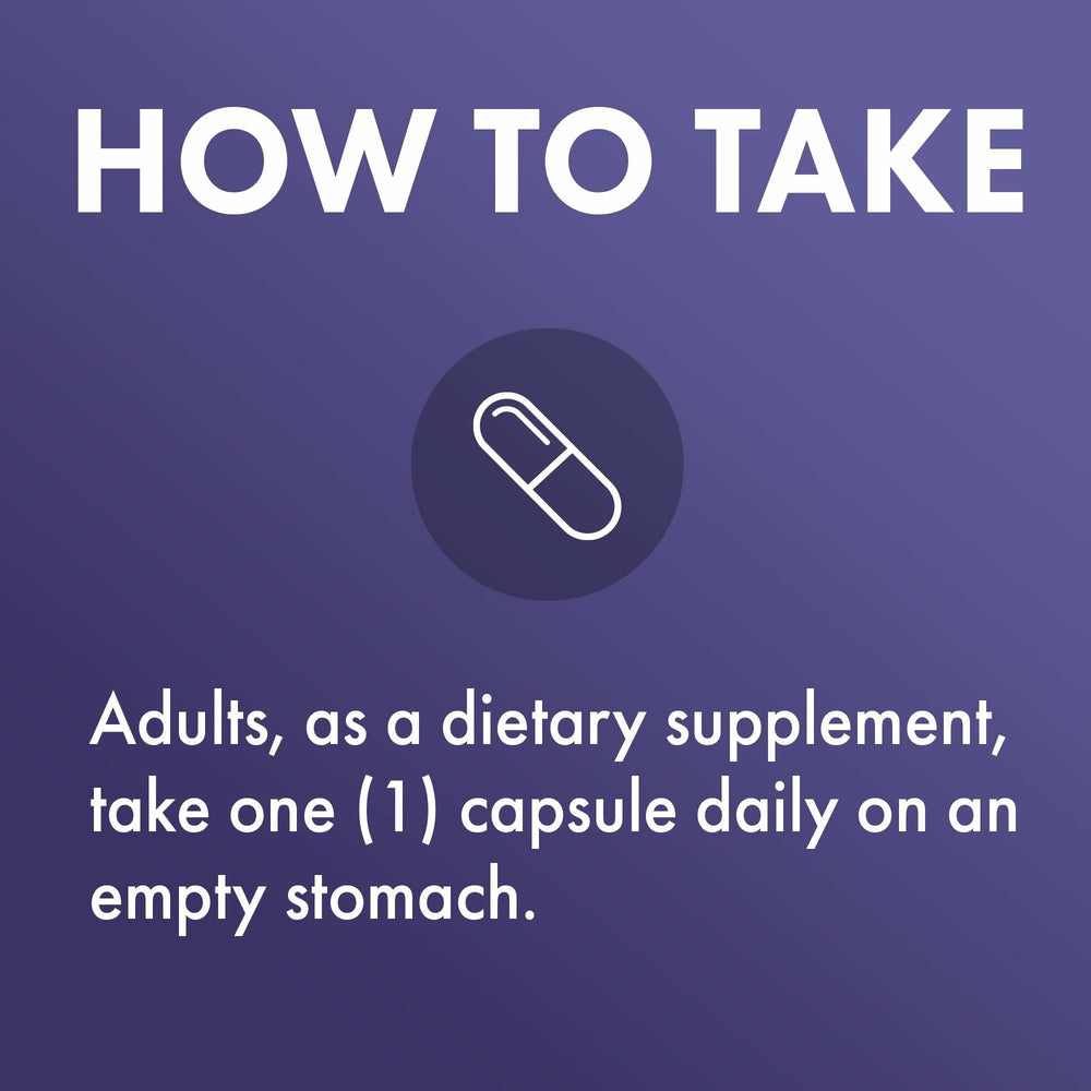 Capsules beside glass, illustrating easy daily use.
