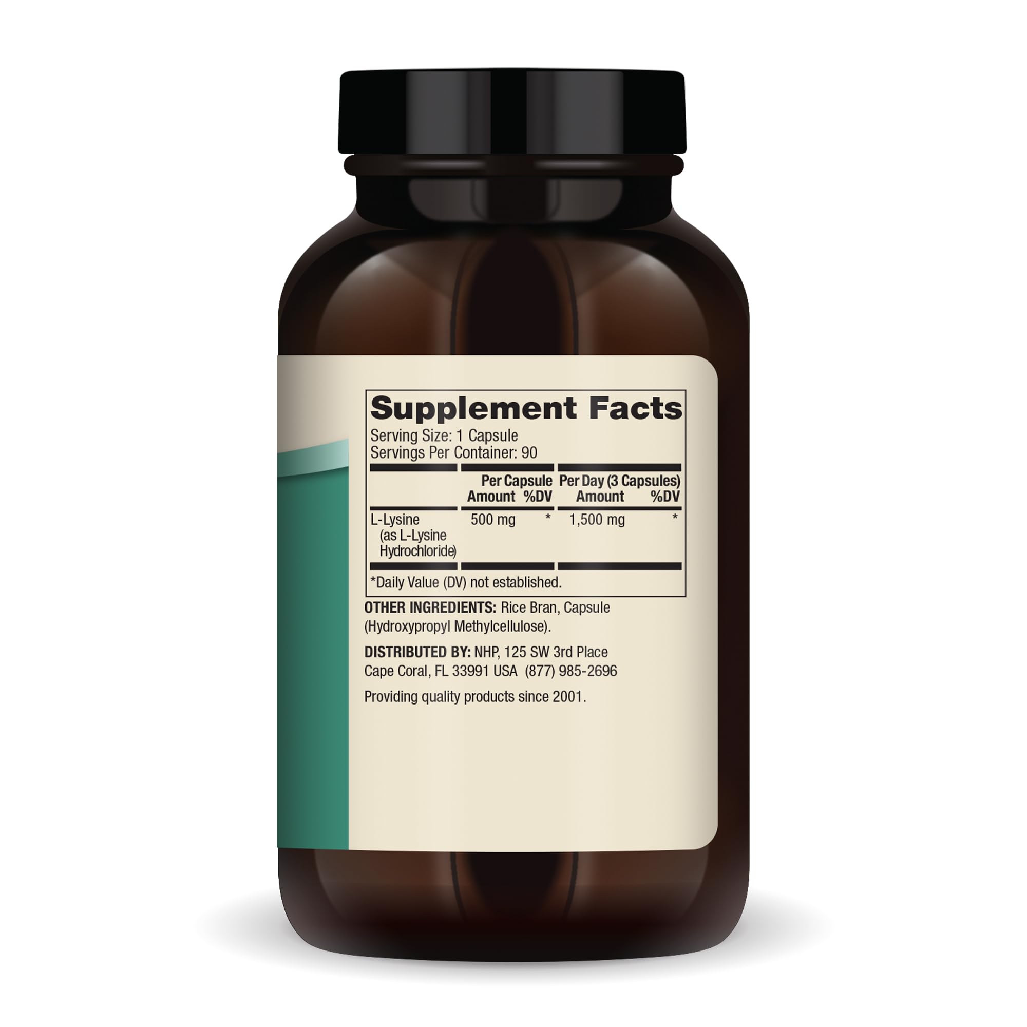 Dr. Mercola L-Lysine capsules closeup, high potency