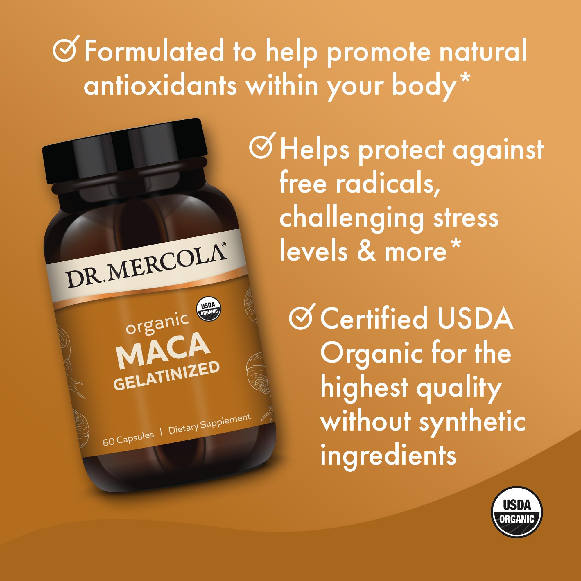 Dr. Mercola Maca root origin from Peru highlighting natural antioxidants.