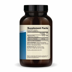 Dr. Mercola Magnesium Advanced back label highlights Magtein Magnesium L-Threonate for better absorption