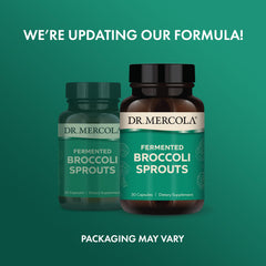 Dr. Mercola fermented broccoli sprouts capsules for convenient daily intake