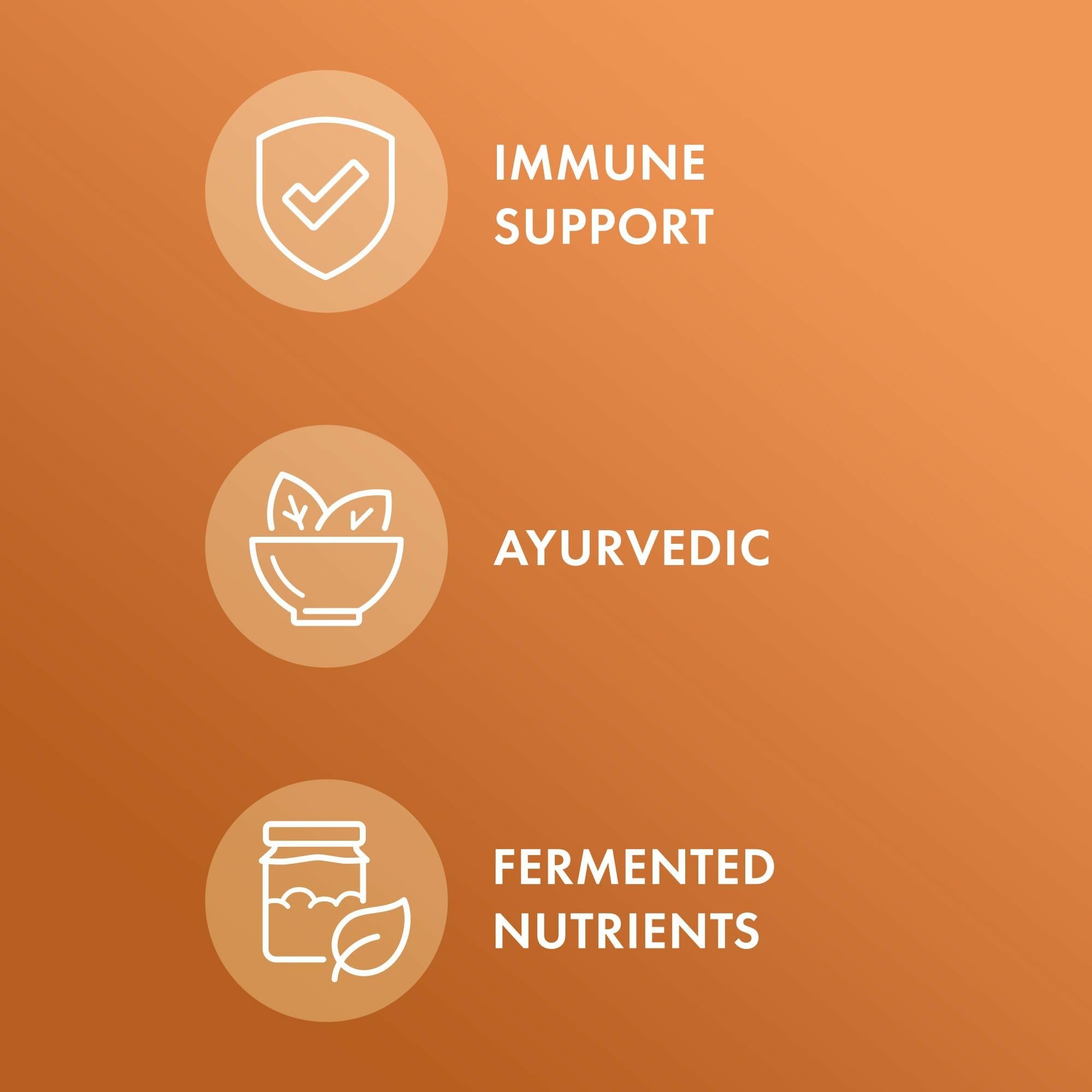 Dr. Mercola Organic Fermented Turmeric label detail emphasizing organic and non-GMO attributes.