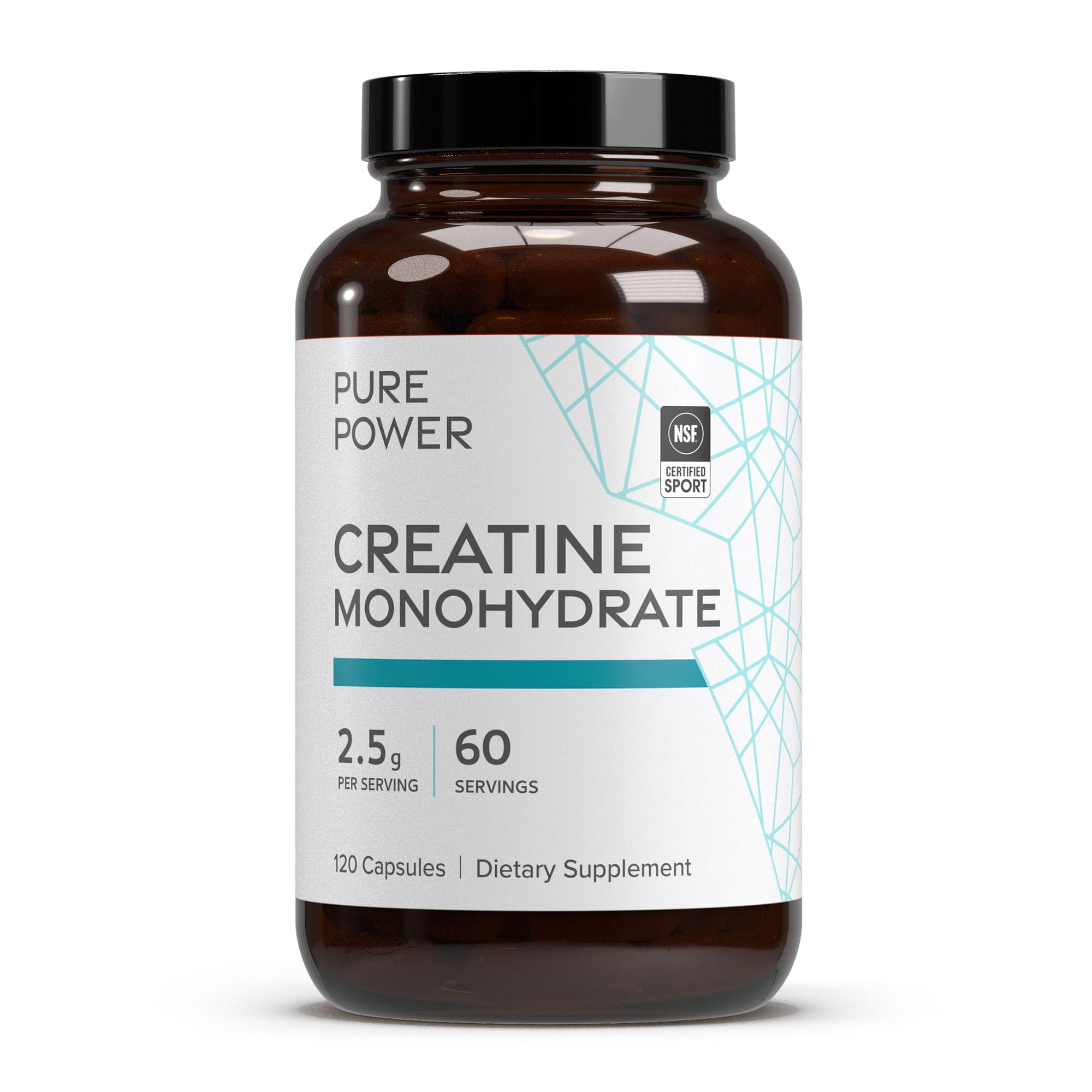 Dr. Mercola Pure Power Creatine Monohydrate bottle for athletic energy support