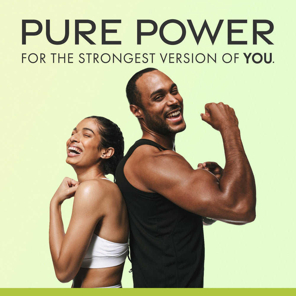 Refreshing lemon-lime flavor after exercise with Dr. Mercola Pure Power Electrolytes