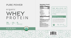 Dr. Mercola Pure Power Organic Whey Protein shaker bottle demonstrates versatile daily use