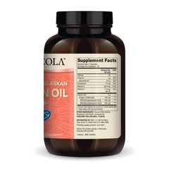 Dr. Mercola salmon oil capsules shown for on-the-go daily omega-3 support.
