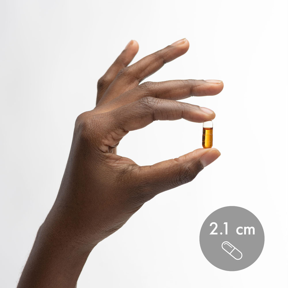 Morning routine image featuring Dr. Mercola Vitamin E capsules on a tray.