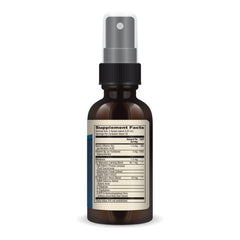 Dr. Mercola Sleep Support melatonin spray adds 1.5 mg for quick relaxation.