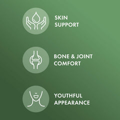 Dr Mercola vanilla collagen powder mixed in water for quick protein boost
