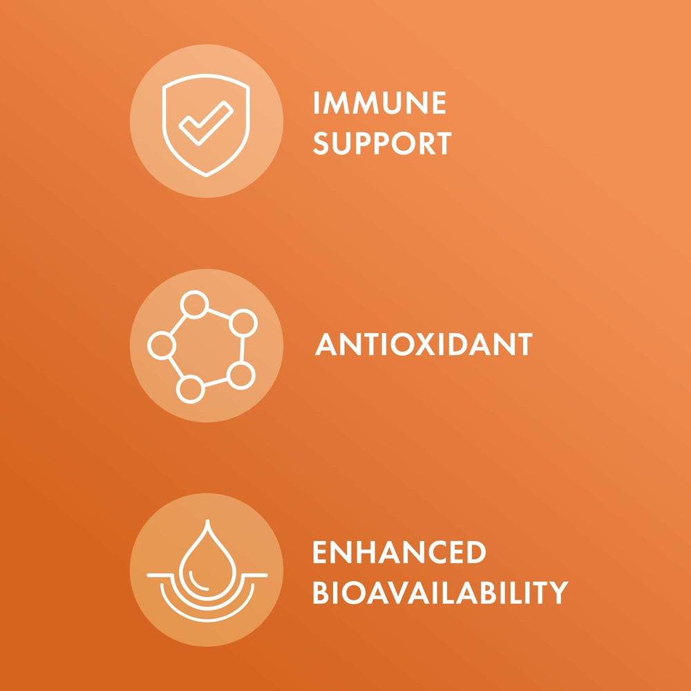 Close-up label shows GMO-free, gluten-free, soy-free benefits