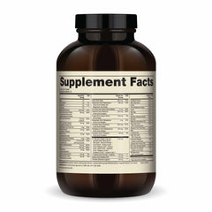 Dr. Mercola Whole-Food Complex bottle label highlighting ingredients and vitamins