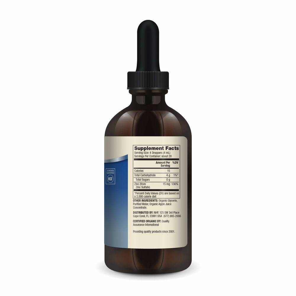 Dr. Mercola Zinc Liquid Drops dropper for precise daily dosing