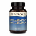 Dr. Mercola Zinc Plus Selenium – Mineral Blend Supplement for Immune, Brain & Respiratory Support | GMO-Free & Gluten-Free – 30 Capsules