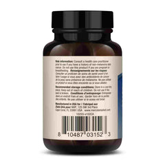 Dr. Mercola Zinc Plus Selenium ingredients table with non-GMO minerals